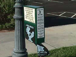 Junior Models Dog Poop Dispenser